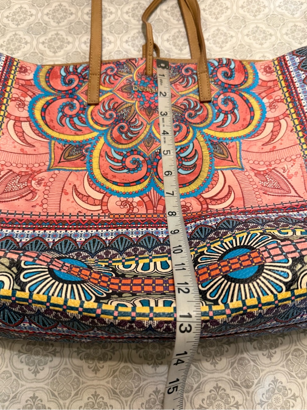 Desigual Vinland Seattle Reversible Tote Handbag - Picture 15 of 16